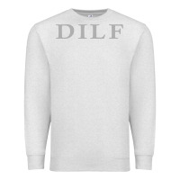 Oatmeal Heather dilf Premium Sweatshirt - linhVisuals