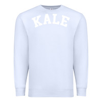 White vintage kale university Premium Sweatshirt - linhVisuals