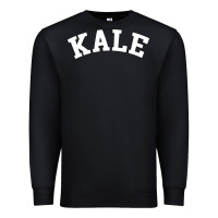 Black vintage kale university Premium Sweatshirt - linhVisuals