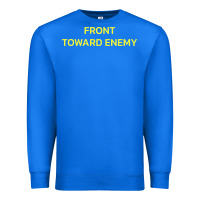 True Royal FRONT TOWARD ENEMY Premium Sweatshirt - linhVisuals