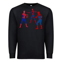 Black spidey meme Premium Sweatshirt - linhVisuals