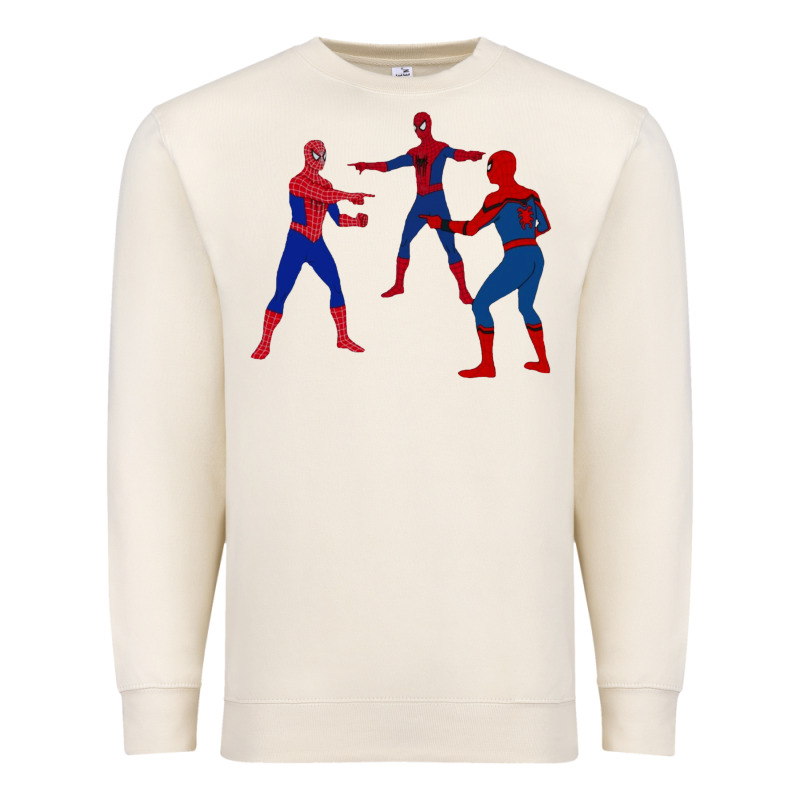 Spidey Meme Premium Sweatshirt by linhVisuals | Teevron