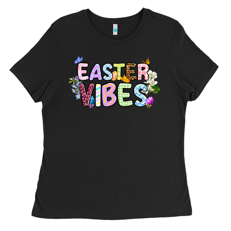 Easter Vibes Ladies Tee by OliviaCreatesArt | Teevron