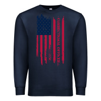 Navy correctional officer shirts   correctional prison officer thin silver Premium Sweatshirt - linhVisuals