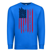True Royal correctional officer shirts   correctional prison officer thin silver Premium Sweatshirt - linhVisuals