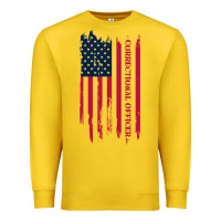 Lemon correctional officer shirts   correctional prison officer thin silver Premium Sweatshirt - linhVisuals