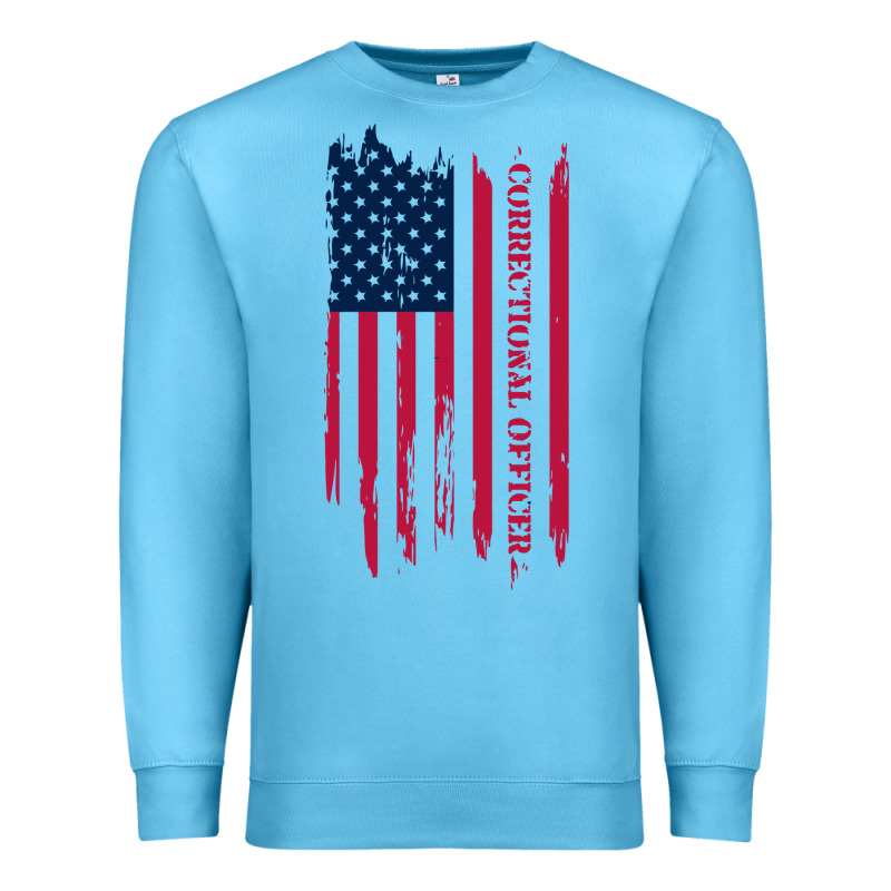 Correctional Officer Shirts   Correctional Prison Officer Thin Silver Premium Sweatshirt by linhVisuals | Teevron