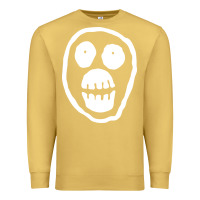 Antique Gold the mighty boosh monkey skull Premium Sweatshirt - linhVisuals