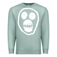 Seafoam the mighty boosh monkey skull Premium Sweatshirt - linhVisuals