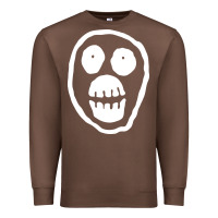 Chestnut the mighty boosh monkey skull Premium Sweatshirt - linhVisuals
