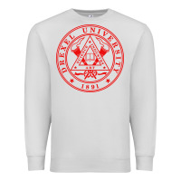 Dove Grey drexel university Premium Sweatshirt - linhVisuals
