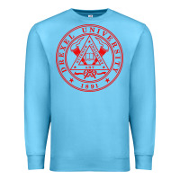 Ocean Blue drexel university Premium Sweatshirt - linhVisuals