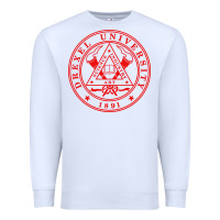 White drexel university Premium Sweatshirt - linhVisuals