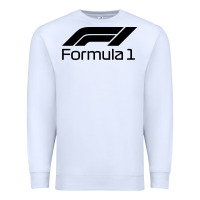 White formula 1 Premium Sweatshirt - linhVisuals