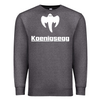 Charcoal Heather ghost koenisegg Premium Sweatshirt - linhVisuals