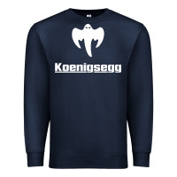 Navy ghost koenisegg Premium Sweatshirt - linhVisuals