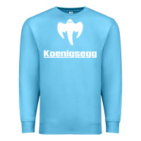 Ocean Blue ghost koenisegg Premium Sweatshirt - linhVisuals