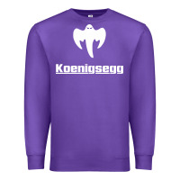 Purple ghost koenisegg Premium Sweatshirt - linhVisuals