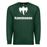 Sports Green ghost koenisegg Premium Sweatshirt - linhVisuals