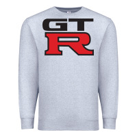 Heather Grey gtr Premium Sweatshirt - linhVisuals