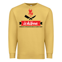 Antique Gold ichiban steakhouse Premium Sweatshirt - linhVisuals