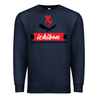 Navy ichiban steakhouse Premium Sweatshirt - linhVisuals