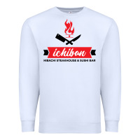 White ichiban steakhouse Premium Sweatshirt - linhVisuals