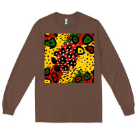 Chestnut african colors pattern Long Sleeve Tee - BundleAndBundleShop