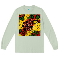 Matcha african colors pattern Long Sleeve Tee - BundleAndBundleShop
