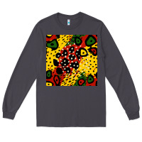 Smoke african colors pattern Long Sleeve Tee - BundleAndBundleShop