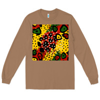 Toasted Coconut african colors pattern Long Sleeve Tee - BundleAndBundleShop