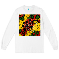 White african colors pattern Long Sleeve Tee - BundleAndBundleShop