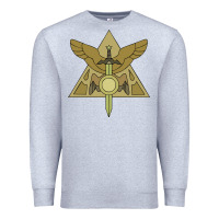 Heather Grey hexside covens Premium Sweatshirt - linhVisuals
