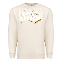 Sandshell when in doubt empty the magazine Premium Sweatshirt - linhVisuals