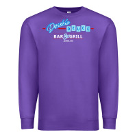 Purple roadhouse double deuce Premium Sweatshirt - linhVisuals