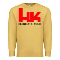 Antique Gold hk black Premium Sweatshirt - linhVisuals