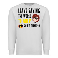 Dove Grey the incredibles glitter Premium Sweatshirt - linhVisuals