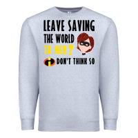 Heather Grey the incredibles glitter Premium Sweatshirt - linhVisuals