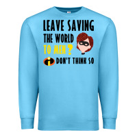 Ocean Blue the incredibles glitter Premium Sweatshirt - linhVisuals