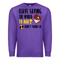 Purple the incredibles glitter Premium Sweatshirt - linhVisuals