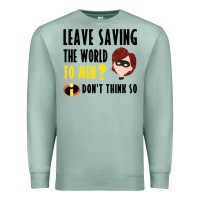 Seafoam the incredibles glitter Premium Sweatshirt - linhVisuals