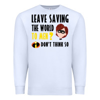 White the incredibles glitter Premium Sweatshirt - linhVisuals