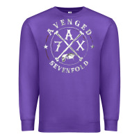 Purple avenged sevenfold 13 Premium Sweatshirt - linhVisuals