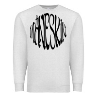 Oatmeal Heather MANESKIN Premium Sweatshirt - linhVisuals