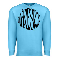 Ocean Blue MANESKIN Premium Sweatshirt - linhVisuals