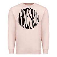 Pale Pink MANESKIN Premium Sweatshirt - linhVisuals
