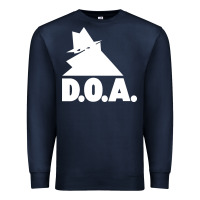 Navy the doa punk new silhouette design Premium Sweatshirt - linhVisuals