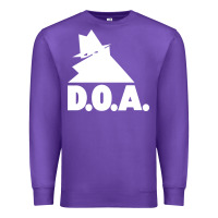 Purple the doa punk new silhouette design Premium Sweatshirt - linhVisuals