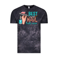 Cloud Black best nail tech ever bbs Vintage Tee - BundleAndBundleShop