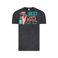 Vintage Black best nail tech ever bbs Vintage Tee - BundleAndBundleShop
